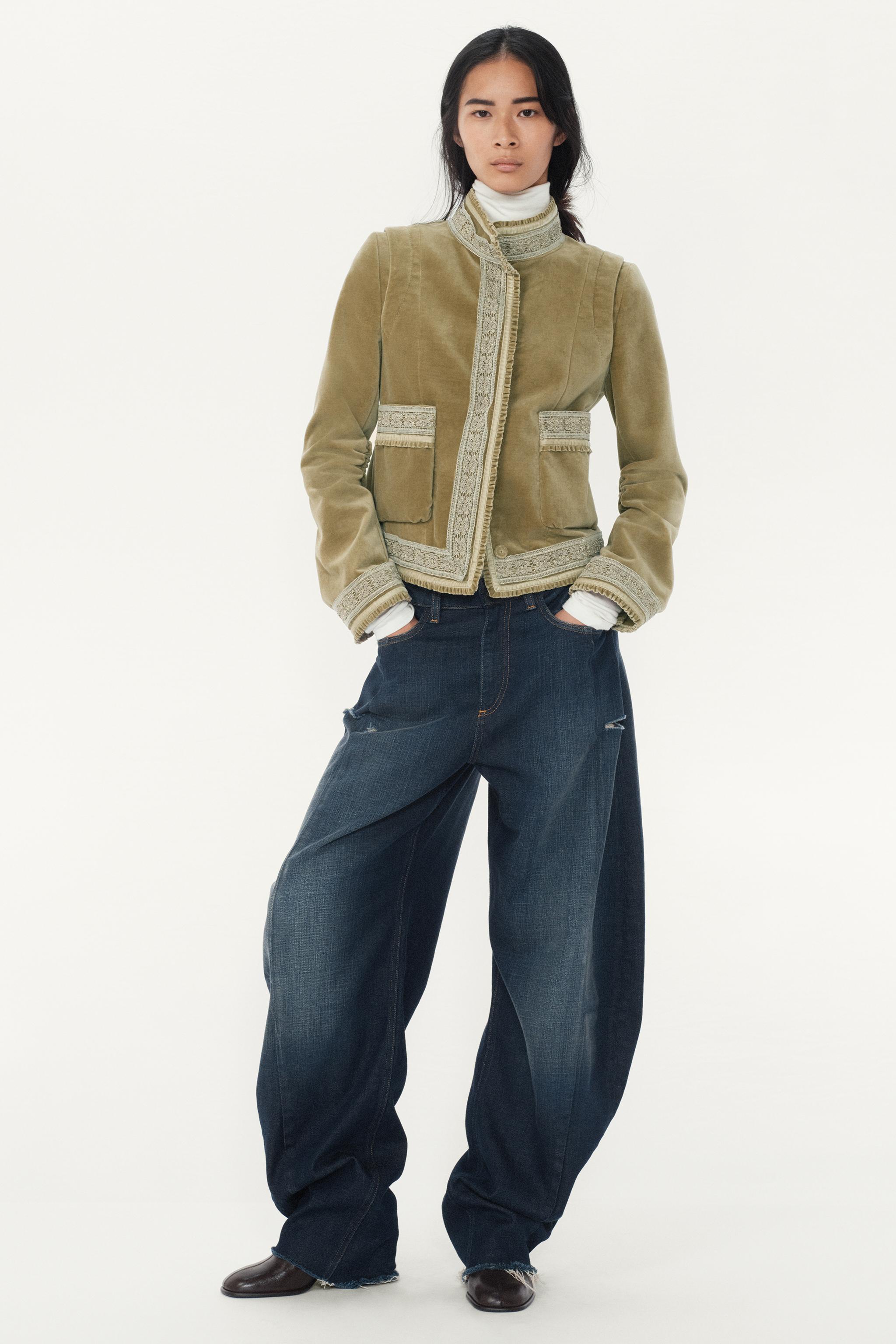 VELVET JACKET - THE ITEM ZARA WOMAN